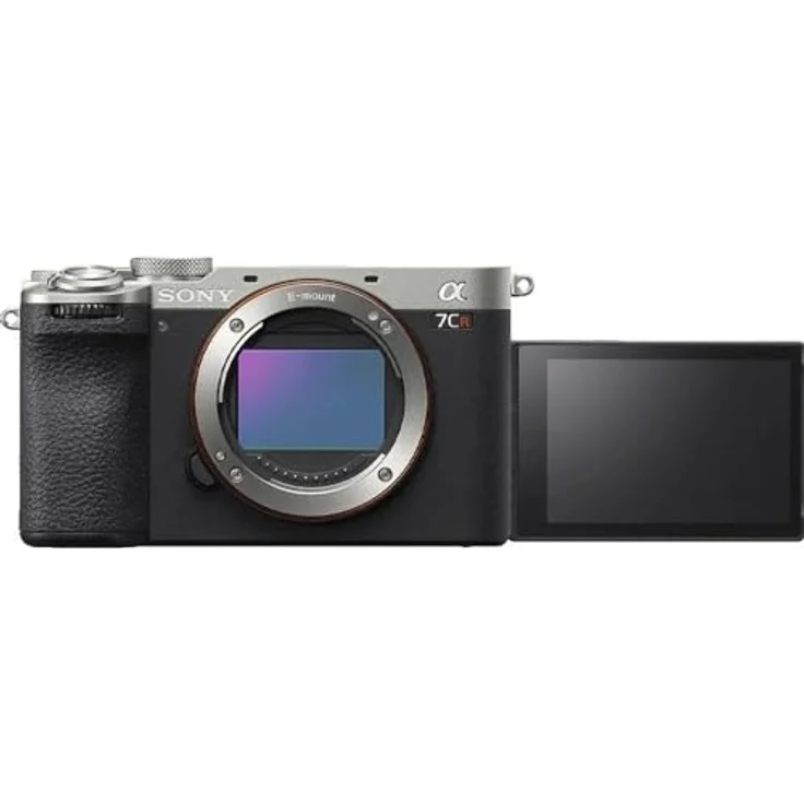 Sony Alpha 7CR | spiegellose Vollformatkamera mit Wechselobjektiv (kompakt, 61MP, Echtzeit-Autofokus, 4K60p), silber – Bild 2