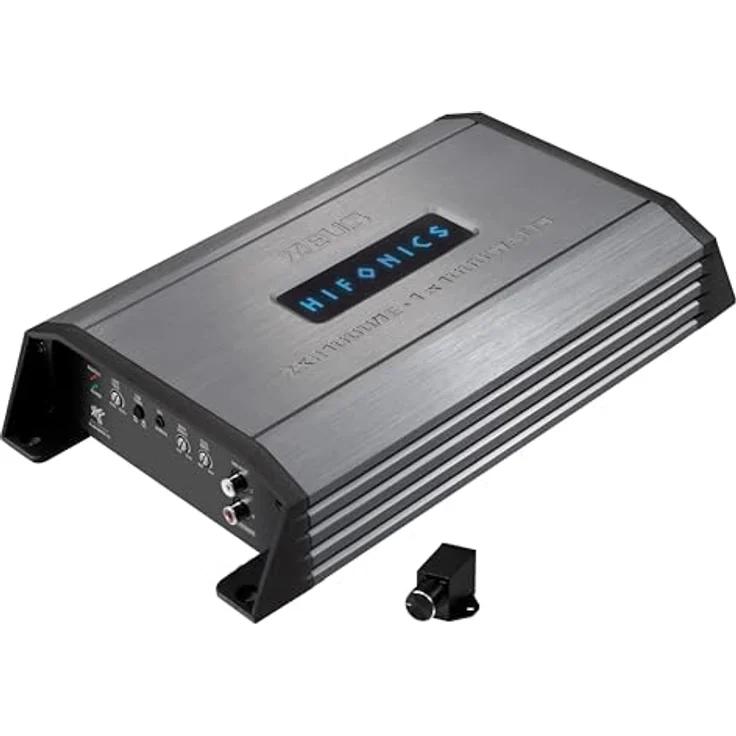Hifonics ZXR1000/1E Verstärker, 1000 W Leistung, schwarz – Bild 1