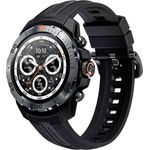 Mibro GS Explorer Smartwatch Silber, Dual-Band GPS, 10ATM wasserdicht, 150+ Sportmodi