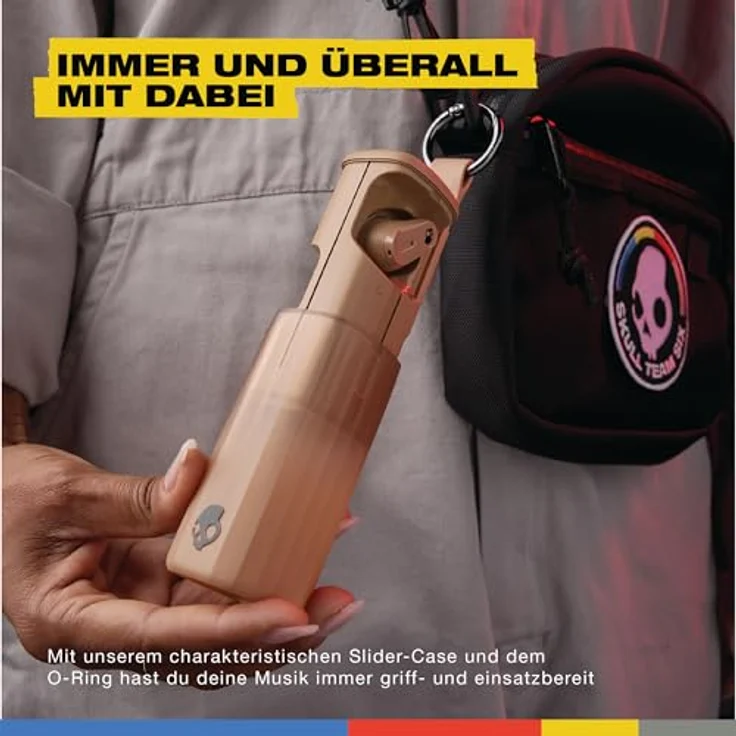 SKULLCANDY Method 360 ANC, Bluetooth In-ear Kopfhörer mit aktivem Noise Cancelling, 32 Stunden Akkulaufzeit, Plasma – Bild 4