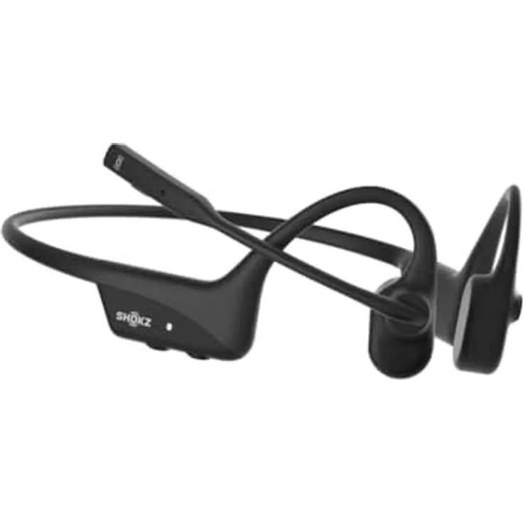 Shokz Opencomm2 (ANC, 336 h, Kabellos), Kopfhörer, Schwarz