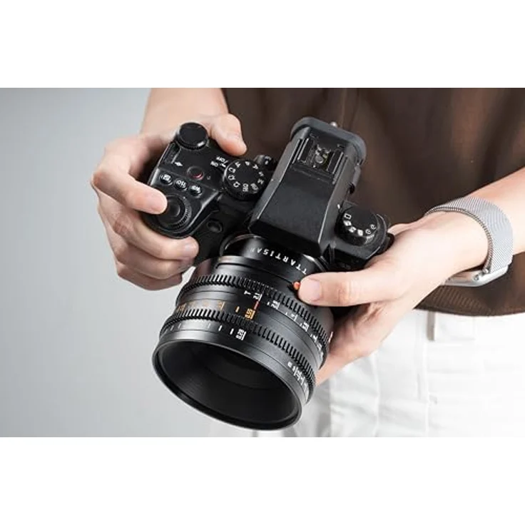 TTArtisan 35 mm CINE T2.1 Dual Bokeh Metallgehäuse Objektiv für Leica L Mount, Schwarz, T2.1 Blende, Bubble- und Soft-Bokeh Effekte, 82 mm Filtergewinde – Bild 3