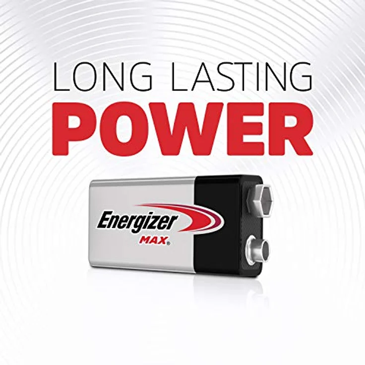 Energizer Max 9V Alkali Batterien, 2 Stück – Bild 3