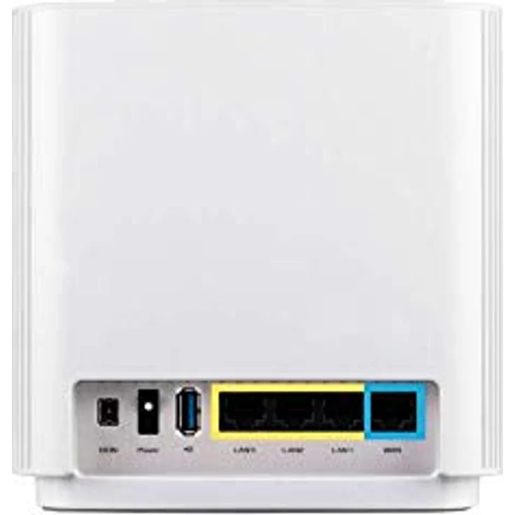 Asus Ai Mesh System ZenWiFi CT8 (2in1 Mesh Zugangspunkte-Set, AC3000 WiFi 5, 3x Gigabit LAN, App Steuerung, unterbrechungsfreies Roaming, AiProtection) weiß – Bild 6