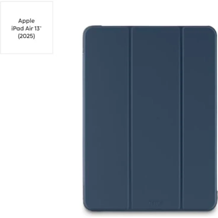 Hama Tablet Hülle für Apple iPad Air 13" (stoßfeste Schutzhülle, Standfunktion, transparente Rückseite) dunkelblau – Bild 2