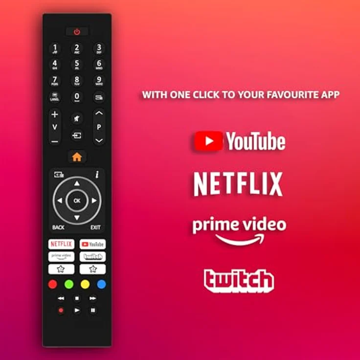 Telefunken XH32SO550SD Smart TV 32 Zoll Fernseher (HD-Ready, HDR, Triple-Tuner, DVD-Player) inkl. 6 Monate HD+, Schwarz – Bild 3