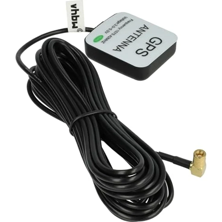 vhbw GPS Antenne für Ford MCD, MFD, MFD2, 5m Kabel, SMB-Anschluss, schwarz, hoher Empfang – Bild 9