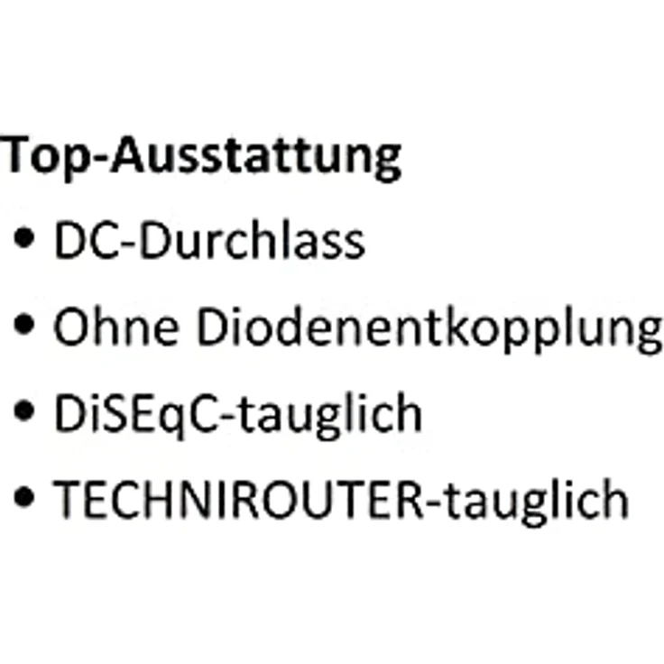 TechniSat 4-Wege-Verteiler Silber – Bild 4