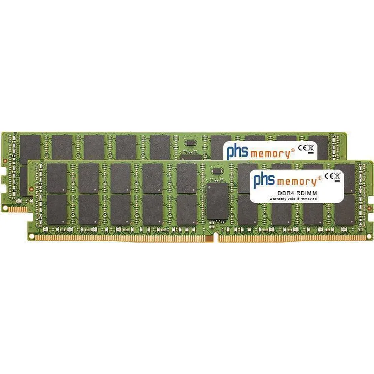 PHS-memory 64GB (2x32GB) Kit RAM Speicher für Fujitsu Primequest 3800B2, DDR4 RDIMM 2933MHz PC4-23400-R