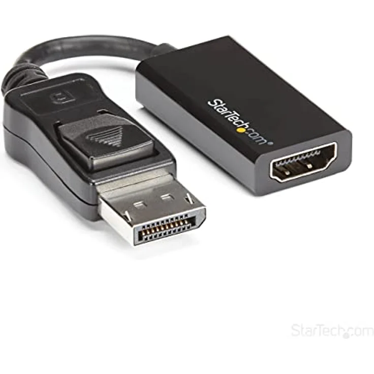 StarTech.com DisplayPort to HDMI Adapter - 4K 60Hz - Videokonverter - HDMI - DisplayPort (DP2HD4K60S) – Bild 1