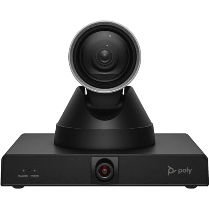 Poly Studio E60 Smart Camera 4K MPTZ with 12x Optical Zoom, Black – Bild 2