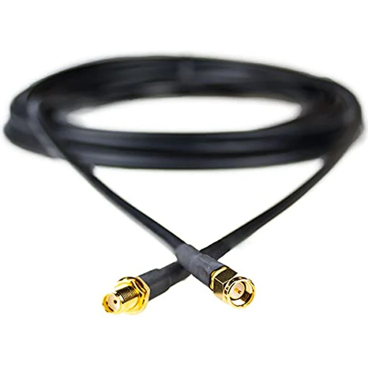 Insys icom Antennenverlängerungskabel SMA, 10 Meter Antennenkabel für 4G/3G/2G Netzwerk, schwarz – Bild 2