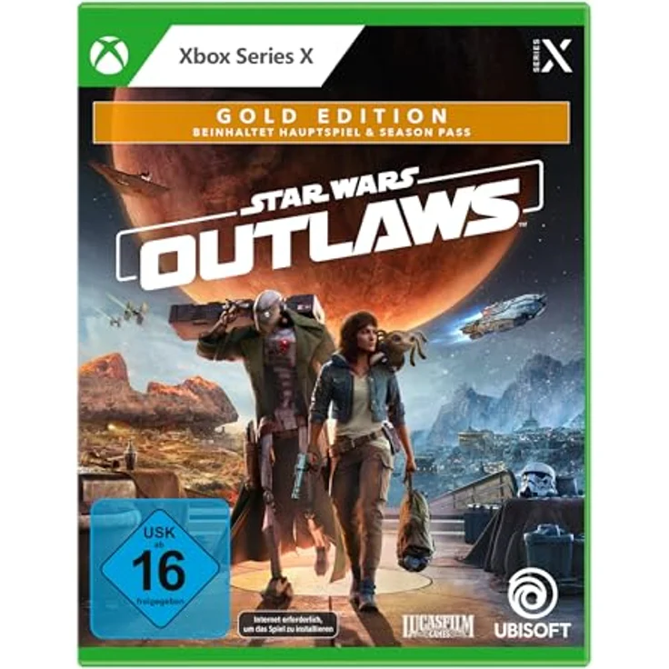 Ubisoft Star Wars Outlaws - Gold Edition (inkl. Season Pass und früheren Zugang) - Xbox Series X – Bild 1