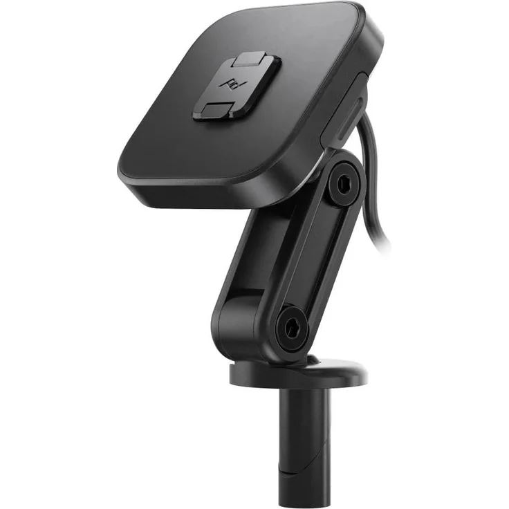 Peak Design Motorcycle Charging Stem Mount, Smartphone Halterung mit Qi2 Ladefunktion, wetterfest, Schwarz