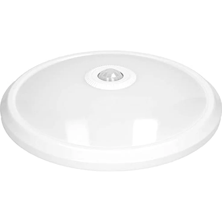 Adviti Zonda Deckenleuchte mit Bewegungsmelder IP20 4000 K Polycarbonat Opal Weiß (12 W ohne Batterie) – Bild 3