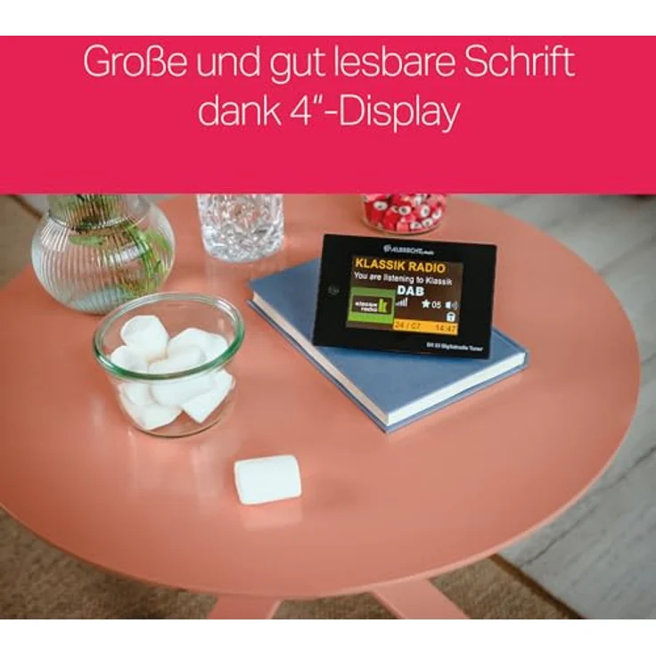 Albrecht DR 53 DAB+ Digitalradio-Tuner für die heimische Stereoanlage inkl Bluetooth – Bild 3