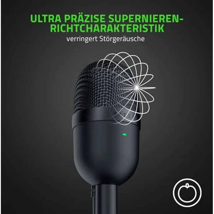 Razer Seiren Mini Mikrofon, schwarz – Bild 3