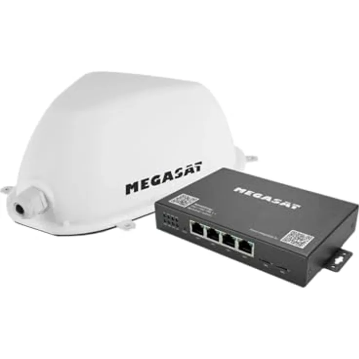 Megasat Camper Connected 5G, LTE-WiFi-System Antenne mit Dual-SIM, 3000 Mbit/s, robust für Camping und Caravan