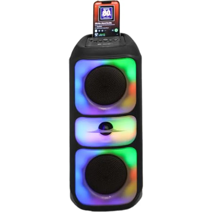 Tracer Powervox P2, Tragbarer Bluetooth-Lautsprecher mit 20 Watt Leistung, kabellos – Bild 4