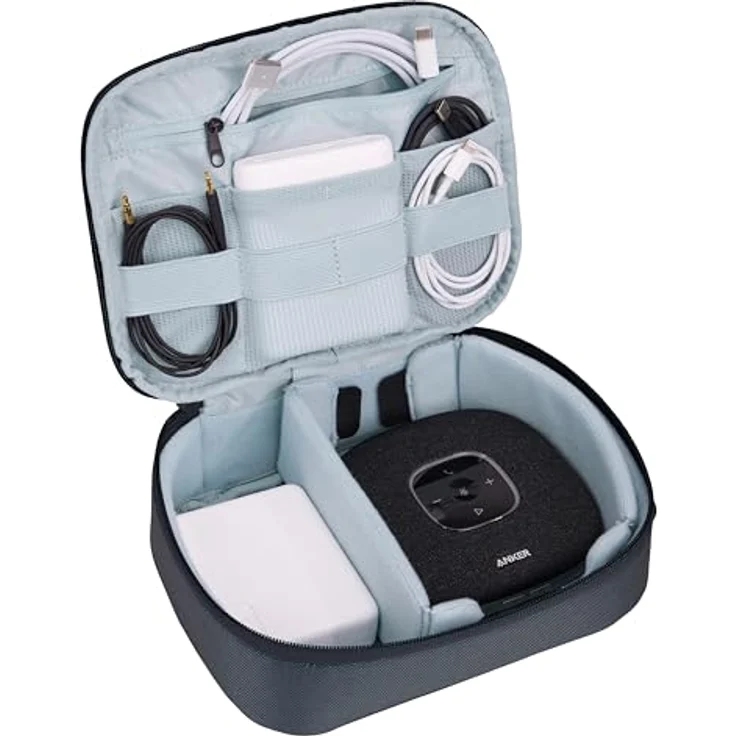 Thule Subterra 2 Powershuttle Plus, Laptop-Tasche mit durchdachtem Stauraum für Elektronik und Zubehör, Dark Slate grau – Bild 8