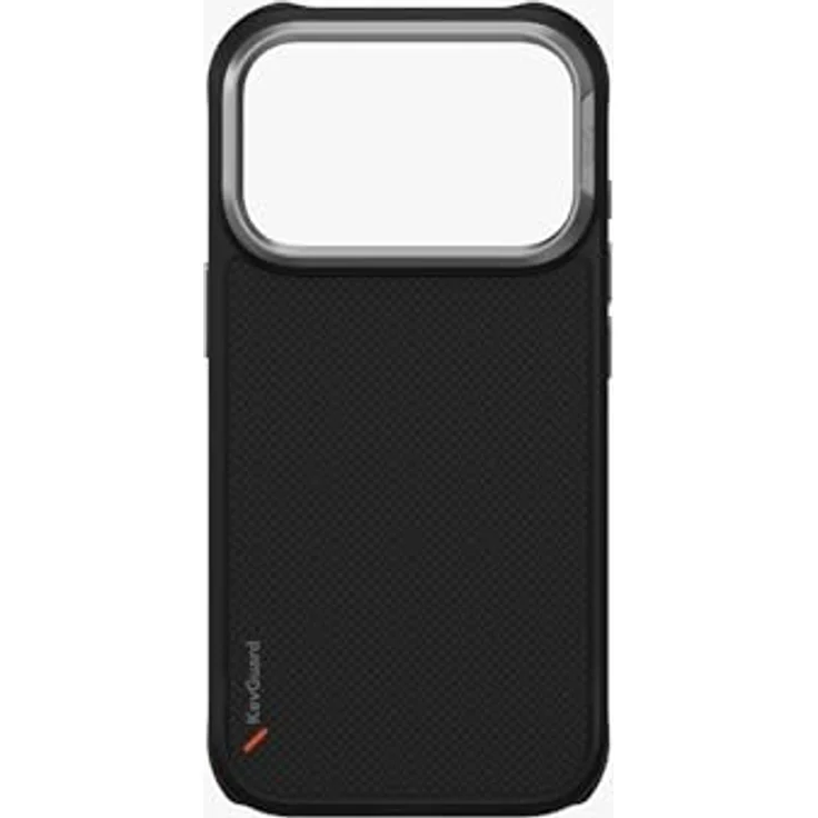 UNIQ KEVA Hülle für iPhone 17 Pro Max, ultradünne Kevlar Konstruktion, mattschwarze Oberfläche, MagSafe-kompatibel – Bild 3