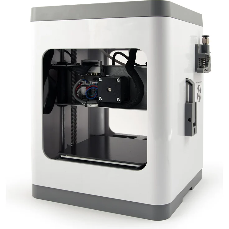 Gembird Gemma 3D Drucker, FFF Druckmethode, präzise Auflösung, Grau-Weiß