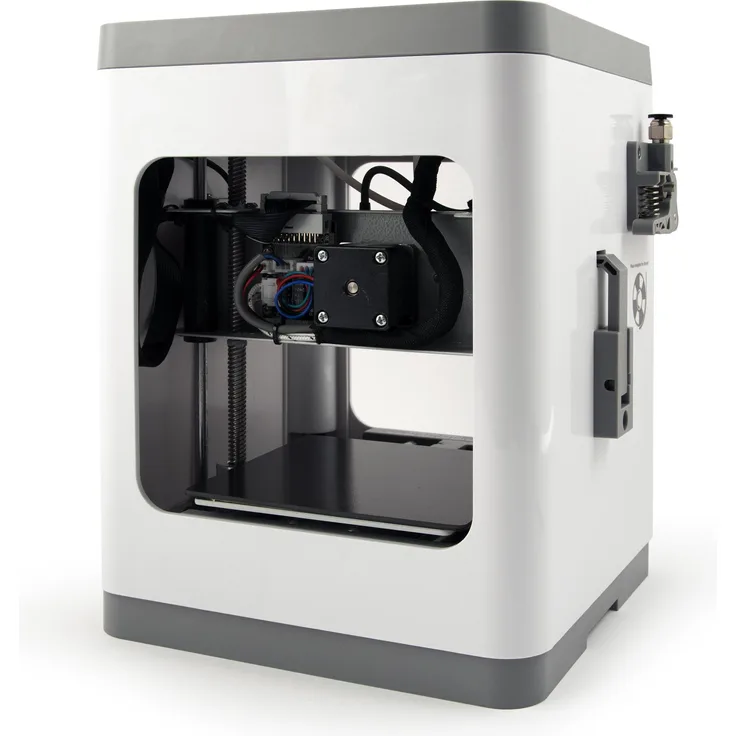 Gembird Gemma 3D Drucker, FFF Druckmethode, präzise Auflösung, Grau-Weiß
