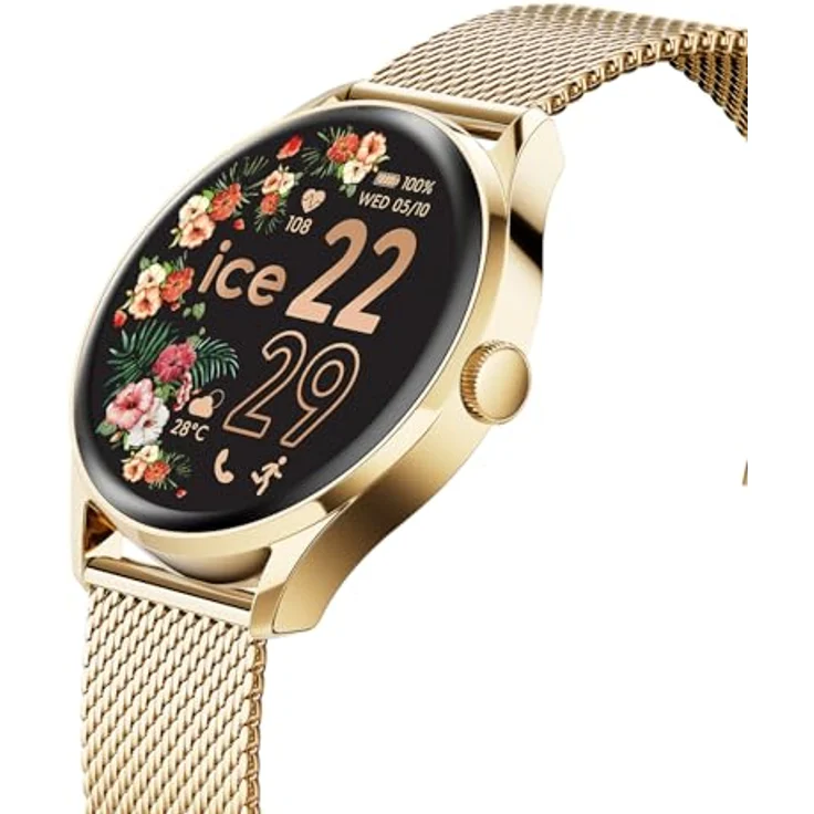 Ice Watch Ice Smart 2.0 Gold, Unisex Smartwatch mit AMOLED Display, Herzfrequenzmessung und Schlaftracker – Bild 3