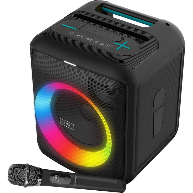 LAMAX PartyKing1 Play, Bluetooth-Lautsprecher in Pink