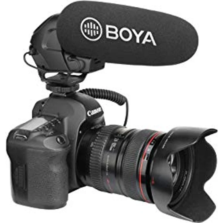 Boya BY-BM3032 Richtmikrofon Schwarz Digital Camcorder Mikrofon, ideal für Videografie – Bild 2