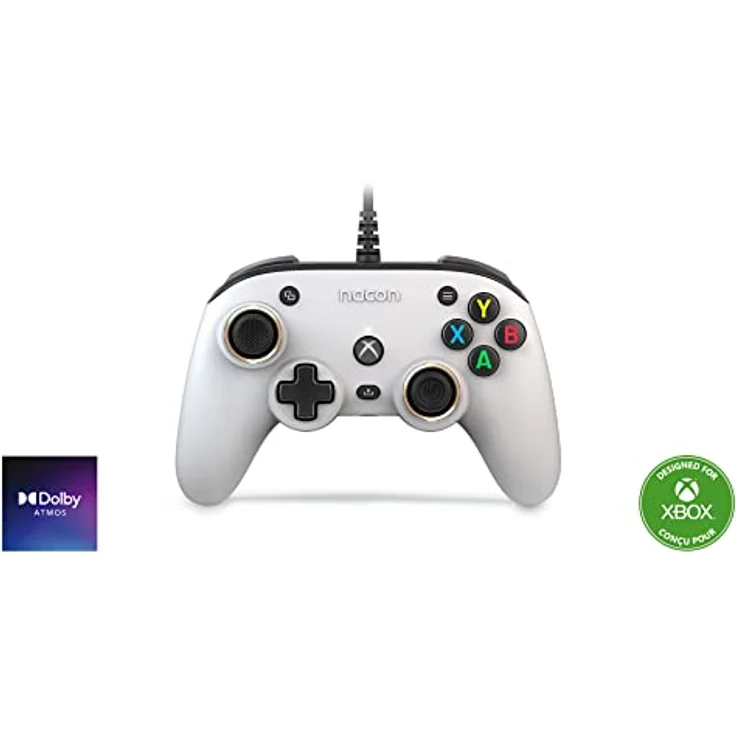 Nacon Pro Compact Controller Weiß (NA005301) (PC, Xbox One, Xbox Series) – Bild 2