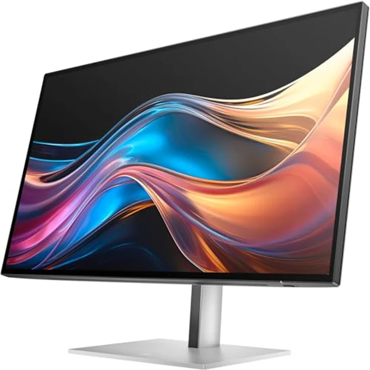 HP 727pq Series 7 Pro 27" LED-Monitor - QHD 2560x1440 @ 120 Hz - IPS Black - DisplayHDR 400 - HDMI, DisplayPort - Schwarz, Silber – Bild 4