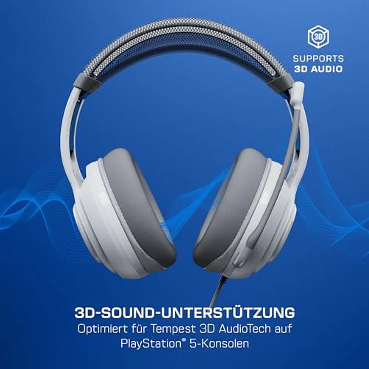 Turtle Beach Atlas 200 Over Ear Kopfhörer, Kabelgebunden, 20 - 20000 Hz, Gaming, Weiß, Versandkostenfrei – Bild 4