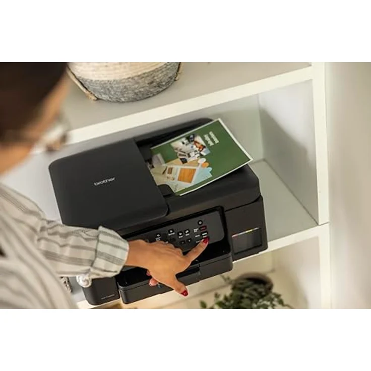 Brother DCP-T780DW, 3-in-1 Multifunktionsdrucker Tintentank mit WLAN, automatischer Dokumentenzuführung und Duplexdruck, max. 16 Seiten/Minute, Farb- und mobile Drucklösungen – Bild 8