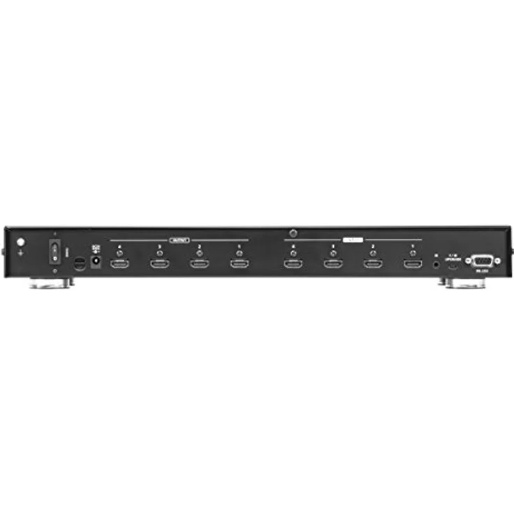 ATEN VM0404HA 4 x 4 4K HDMI Audio/Video Matrix Switch Schwarz, HDMI HighSpeed- und HDCP 1.1-kompatibel, Dolby True HD und DTS HD Master Audio – Bild 3