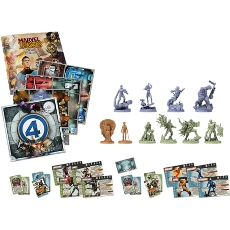 CMON | Marvel Zombies: Fantastic 4 Under Siege – Ein Zombicide Spiel | Erweiterung | Kennerspiel | Dungeon Crawler | 1-6 Spieler | Ab 14+ Jahren | 60 Minuten | Deutsch – Bild 5
