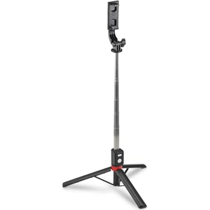 Hama Fancy Stand 110, 3-Bein Stativ für Smartphone mit Bluetooth-Fernauslöser, Schwarz – Bild 4