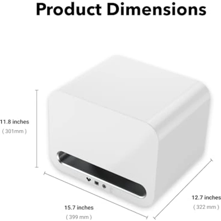 WIIM WiiM Sub Pro Subwoofer, weiß, Smart Subwoofer mit AI Raumkalibrierung, Bluetooth 5.3 und Wi-Fi 6E – Bild 7