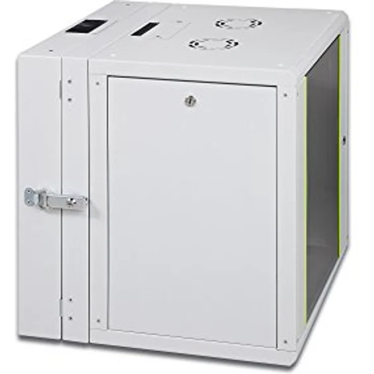 DIGITUS Professional 16HE Wandgehäuse Unique Serie 820x600x600mm zweiteilig schwenkbar Grau – Bild 3