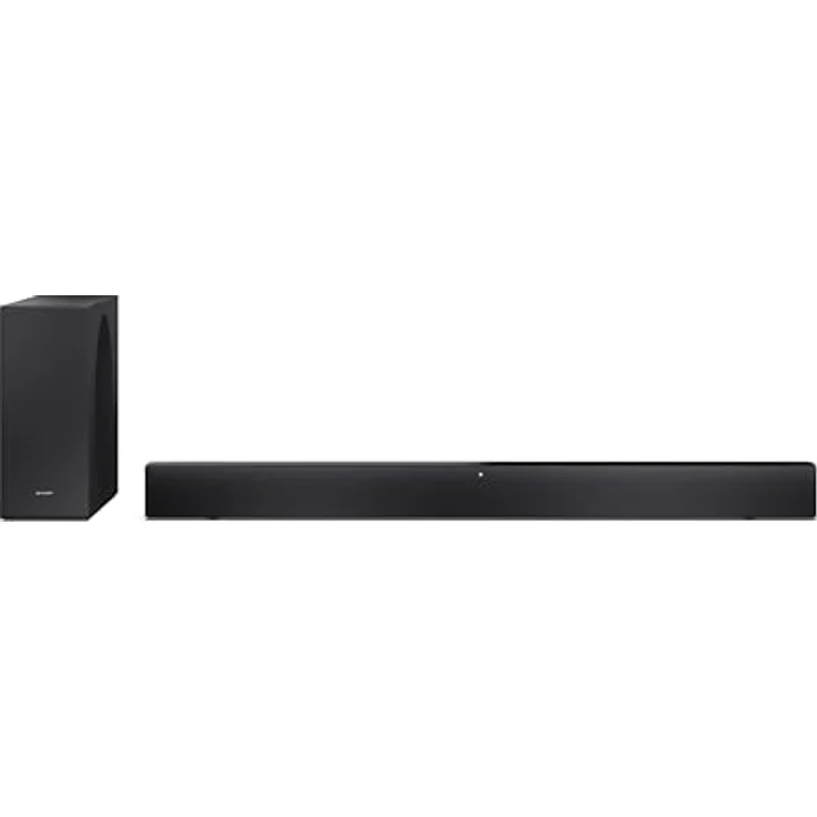 Sharp HT-SBW310, Soundbar mit kraftvollem Sound, schwarz – Bild 1