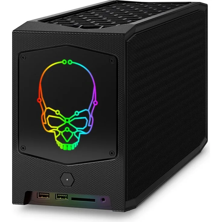 Intel NUC ® 11 Extreme Kit – NUC11BTMi7, Intel Core i7-11700B, Schwarz, SSD, Aktiv Kühlung, WLAN, PC Barebone.