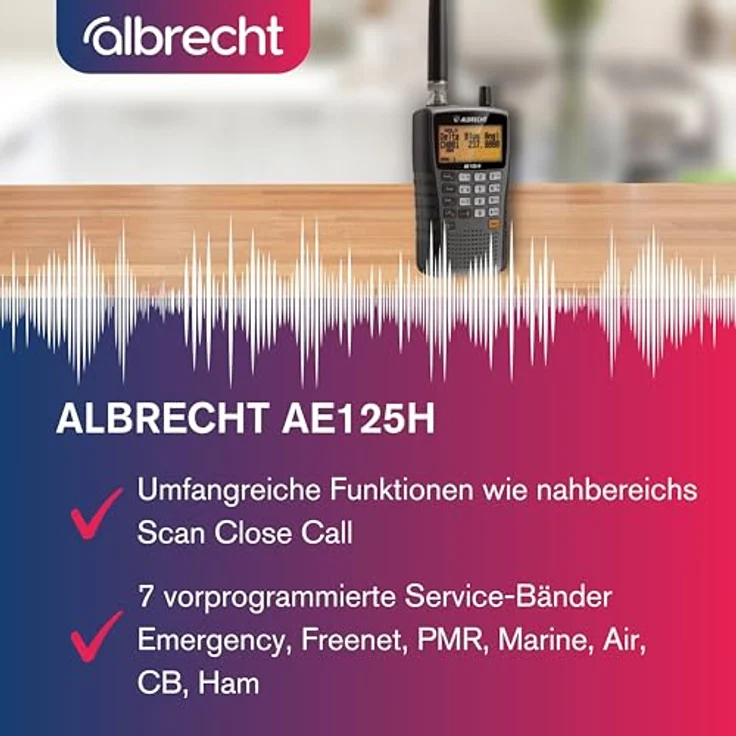Albrecht AE 125H - Nickel-Metallhydrid (NiMH) - 67 x 33 x 115 mm (27125) – Bild 3