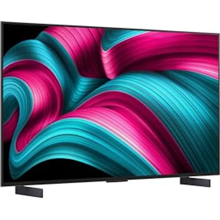 LG OLED42C58LA evo AI G5 4K Smart-TV | 42" (106 cm) 4K OLED evo AI TV mit Brightness Booster | Alpha 9 Gen8 4K AI-Prozessor mit zahlreichen AI-Funktionen | webOS 25 | Flüssiges Gaming mit bis zu 4K @ 144 Hz, Nvidia G-Sync und AMD FreeSync, LG OLED C5