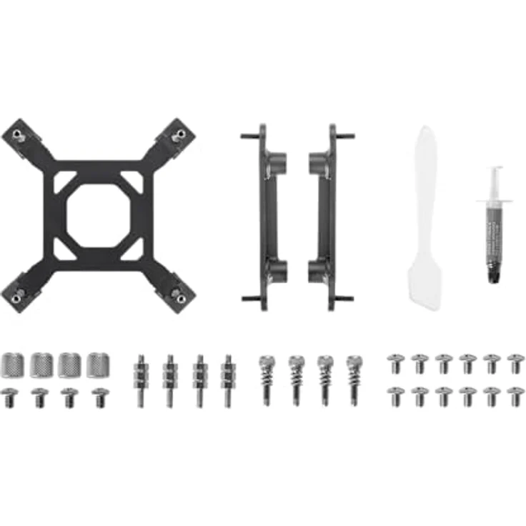 Thermaltake TH360-S V3 ARGB Sync Snow, AiO-Wasserkühlung mit 3x 120mm Lüftern, 2500 rpm, 37.8 dB – Bild 10