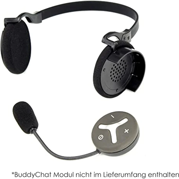 BuddyChat Flexible Nackenbügel-Halterung, für BuddyChat Bluetooth-Kopfhörer (Freisprecheinrichtung, Hinterkopf/Nacken Halterung) – Bild 3