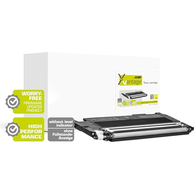 KMP Xvantage Tonerkartusche HP 117A Yellow (W2072A), kompatibel für Color Laser 150a, 150nw, Reichweite 700 Seiten, 40 g – Bild 2