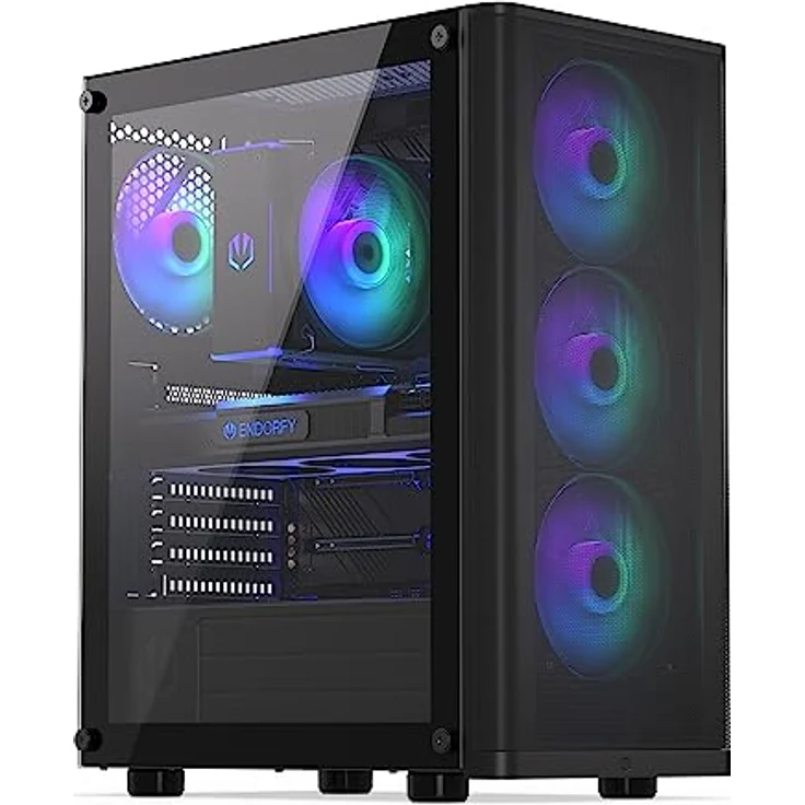 ENDORFY Ventum 200 ARGB, ATX Case, 4x120mm ARGB Fans Included, mesh Design | EY2A014 – Bild 1