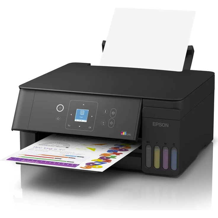 Epson EcoTank ET-2925, Multifunktionsdrucker in Farbe, Tintenstrahl, Wi-Fi, A4 bis 11 Seiten/Min., 100 Blatt