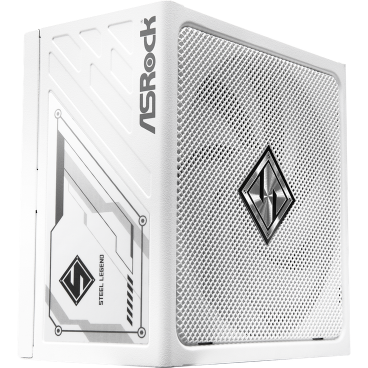 ASRock Steel Legend SL-1200GW, ATX 3.1 PC-Netzteil mit 1200 Watt Leistung und 80 PLUS Gold Zertifizierung