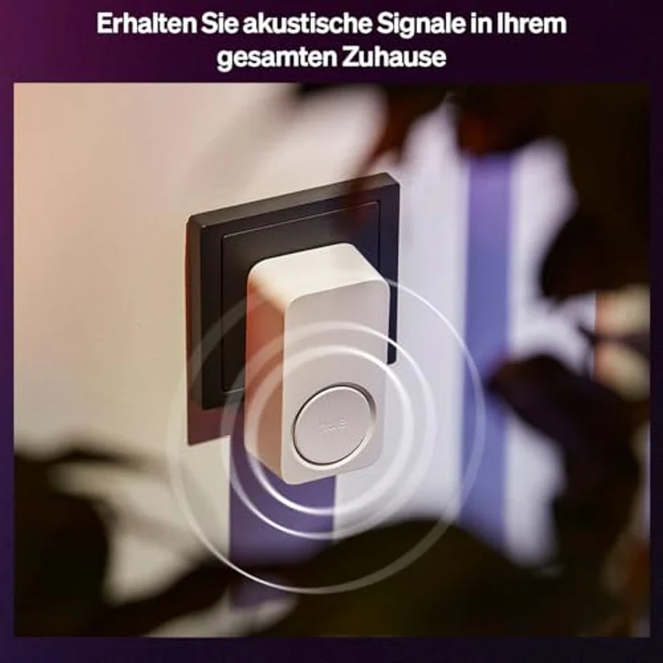 Philips Hue Secure Video-Türklingel, kabelgebunden, 2K-Auflösung, Weitwinkel, Bewegungserkennung, Echtzeit-App-Benachrichtigungen, Zwei-Wege-Audio – Bild 4
